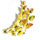 thumbnail image 2 of Billuyoard 12 Uds 3D mariposa pegatina de pared en la pared decoración del hogar mariposas para niños habitación de bebé dormitorio techo decoración Decoración del hogar amarillo, 2 of 6