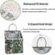 thumbnail image 3 of Bolsa de almacenamiento para colgar en la pared Bolsa de almacenamiento para colgar en la pared Organizador Bolsas de almacenamiento de bolsillo Bolsa de almacenamiento colgante impermeable de lino de algodón para dormitorio Baño Cocina Verde Sincero Electrónica, 3 of 5