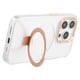 thumbnail image 5 of For iPhone 14 Pro Case Compatible with MagSafe Kickstand TPU + PC Clear Phone Cover - Green, 5 of 5