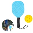 thumbnail image 4 of Juego de 2 raquetas de Pickleball de madera con estuche de transporte, ligeras y cómodas. 1 raqueta 1 bola, 4 of 9
