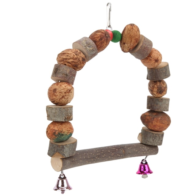 Juguetes para columpios de pájaros Bling Bling juguete para loros multiusos estética elegante