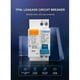 thumbnail image 3 of TPNL DPNL 230V 1P+N Residual Current Circuit Breaker with over and Short Current Protection RCBO M, 3 of 5