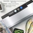 thumbnail image 3 of Koios Vacuum Sealer, 80Kpa Automatic Food Sealer with Cutter with up to 40 Consecutive Seals, Dry & Moist Modes for Kitchen, Silver, 3 of 7