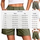 thumbnail image 2 of Neewe Bermuda Cargo Shorts for Women Casual Short High Waisted Button Stretch Wide Leg Relaxed Fit with Pocket, 2 of 5
