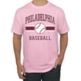 thumbnail image 1 of Wild Bobby City of Philadelphia Baseball Fantasy Fan Sports Men's T-Shirt, Light Pink, X-Large, 1 of 6