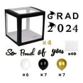 thumbnail image 1 of HBFAGFB Party Decorations Graduation Decorations Class of 2024 Lettering Class Balloon Set Black, 1 of 7
