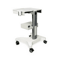 Medical Trolley with Laptop Pallet and Oral Scanner Holder, Dental ...