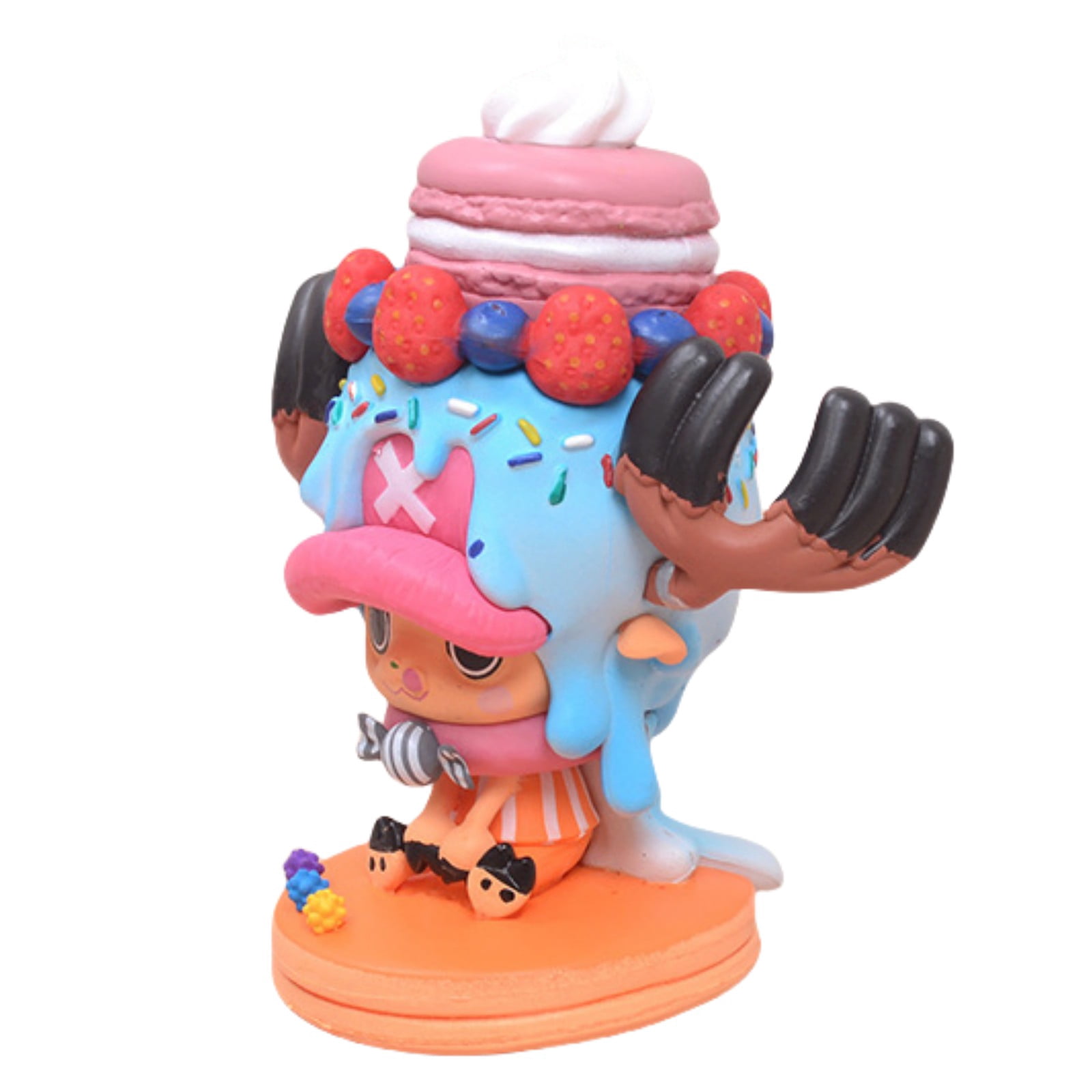 Dxuioz Cake Tony Tony Chopper Figure Anime Model 4.72Inch PVC Action Figure Collection Statue Anime Character Figure Desktop Decor