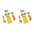 thumbnail image 3 of sweethay Conjunto de accesorios de de hierba hawaiana, faldas largas, vestido de baile, exquisito disfraz de moda para mujer, Kit de accesorios, Type5 NO5, 3 of 6