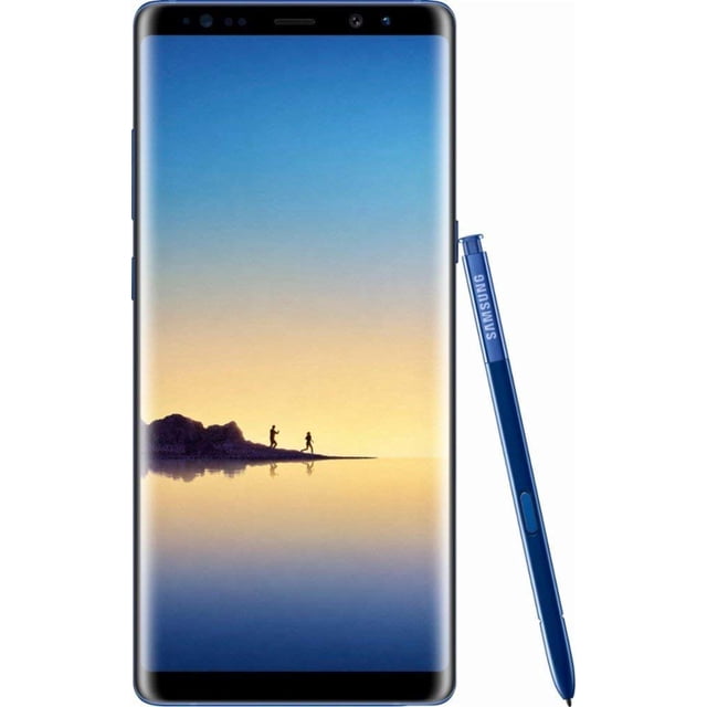 Samsung Galaxy Note 8 reacondicionado, 64 GB, Deepsea Blue, completamente desbloqueado (renovado)