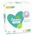 thumbnail image 1 of Toallitas para bebés Pampers Sensitive 1200 (15 paquetes x 80), 1 of 1