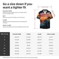 thumbnail image 5 of Balery Bioluminescent Underwater Flower Camisa Casual de Manga Corta con Botones para Hombre, Texturizada, Estilo Cubano, para Playa, Verano-Medium, 5 of 5