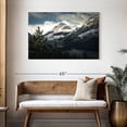 thumbnail image 3 of Elephant Stock Mountain Top Wall Art - Horizontal Canvas Wall Art - Living Room Wall Decor - Nature Canvas - White And Blue Decor - 45" x 30", 3 of 8
