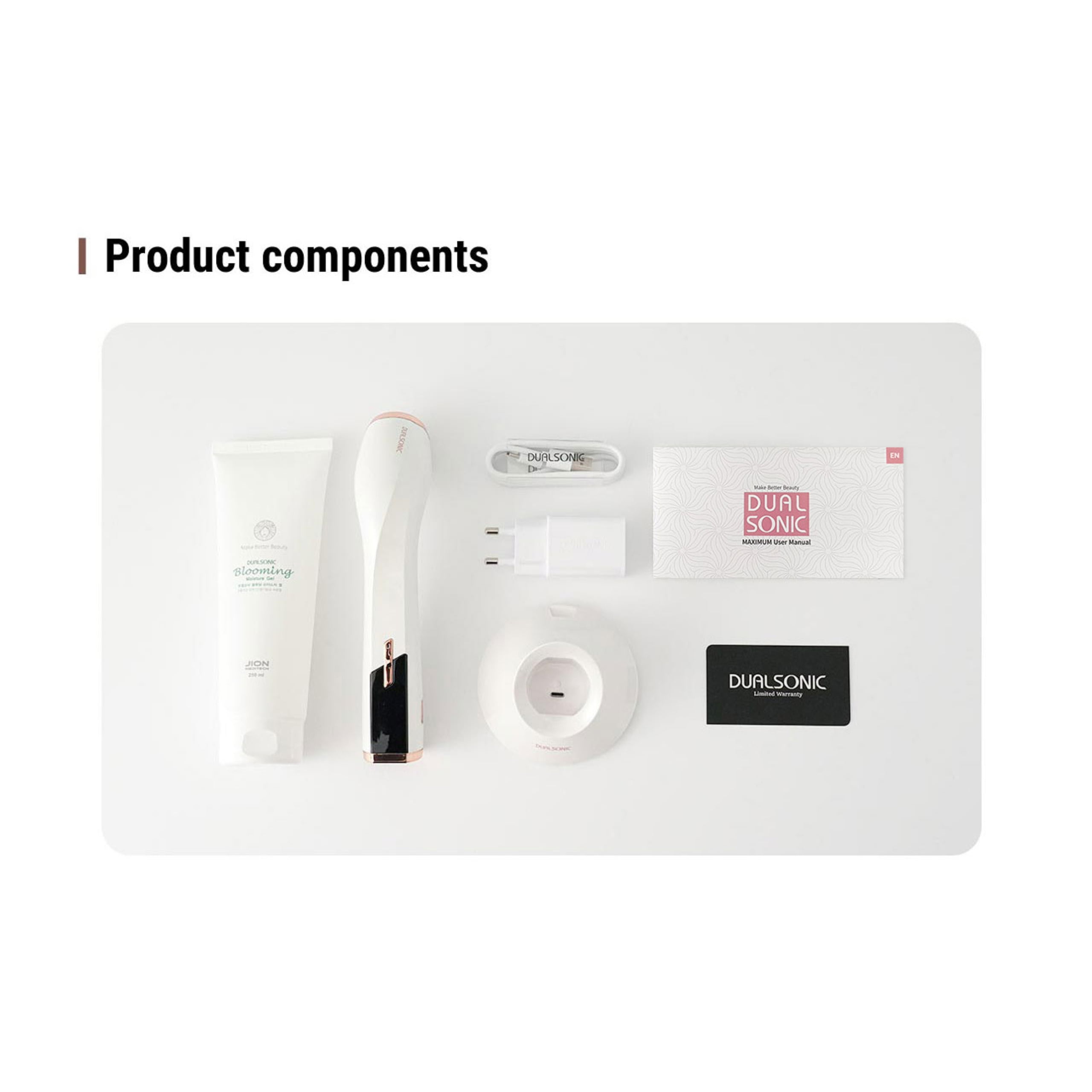 ★新品DUALSONIC Maximum HIFU 美顔器　おまけ有 DUALSONIC Maximum HIFU & RF Device – All-in-One Anti-Aging Skin
