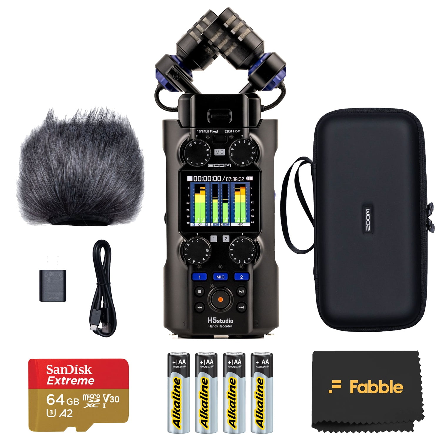Zoom F3 2-Input / 2-Track Portable Field Recorder with 2 XLR
