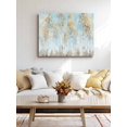 thumbnail image 4 of Contemporary Yellow Blue Tree Wall Art for Living Room,Canvas Picture Wall Decor for Bathroom Bedroom,Abstract Art Oil Paiting Painting Artwork for Office Kitchen Hallway Dining Room Decor 20"x24", 4 of 8