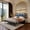 Dark Gray, variant on Aiho Full Size Bed Frame, Upholstered Platform Bed Frame with Sturdy Metal Frame, Modern Wingback Headboard - Dark Gray