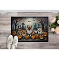 thumbnail image 2 of Carolines Treasures DAC2068MAT 18 x 27 in. Unisex Pomeranian Spooky Halloween Doormat, 2 of 5