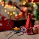 thumbnail image 5 of Fiudx Candelabro de Ciervo, Diseño Navideño de Hierro, Decoración Única para La Mesa, Ambiente Cálido, Decoración Del Hogar, Regalo Familiar, Tamaño 12 X 11,3 X 5 Cm., 5 of 7