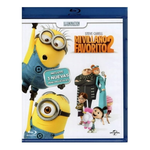 Mi Villano Favorito 2 Dos Despicable Me Pelicula Blu-ray Universal Mi Villano Favorito 2 Dos Despicable Me Pelicula Blu-ray