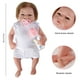 thumbnail image 5 of Muñecas Reborn Baby De 19 Pulgadas, Suave Y Realista, Muñeca Recién Nacida, Flexible, Lavable, Con Ropa, Chupete, Biberón, Juguete Educativo Preescolar Para Niños Pequeños, Niñas Muyoka Hogar, 5 of 7