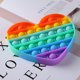 thumbnail image 5 of Juguetes sensoriales de burbujas de empuje con alfabeto para necesidades especiales de autismo (corazón B) Likrtyny juguetes de los niños, 5 of 9