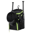 thumbnail image 1 of Bolsa para equipamiento deportivo GRANDUP 50x34x22 cm Negro Verde, 1 of 7