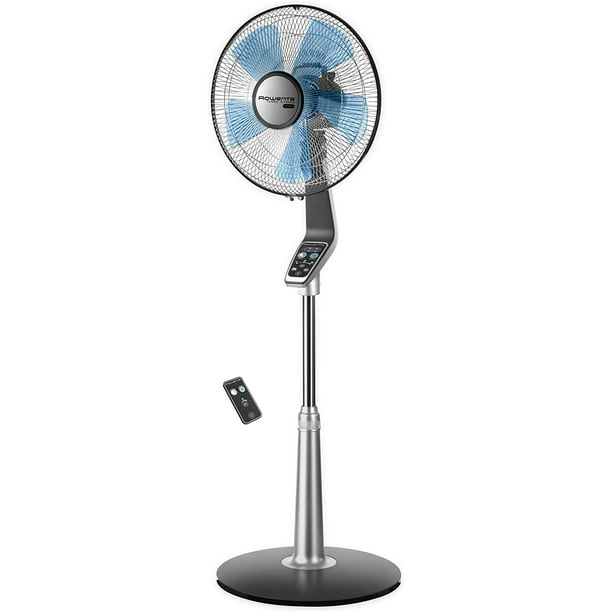 Rowenta VU5670 Turbo Silence Oscillating Fan, Standing Fan, 5 Speed Fan