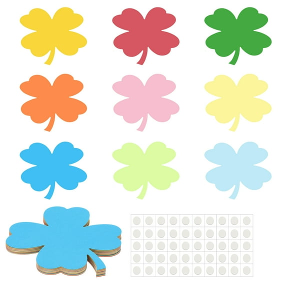 Leaf Cutouts, 45 Pack Paper Leaves, Colorful Leaf Cutout for Classroom, Assorted Color