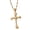 B, variant on Adjustable Chain Crosses Pendant Necklace Accessory for Men and Women Copper Versatile Fashion Accessory