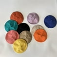 thumbnail image 2 of Kids Beret Hat French Style Beanie Cap Solid Color Winter Hat for Women and Girls Casual Use, 2 of 3