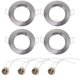 thumbnail image 1 of unbranded 8Ud Soporte Y Anillo Redondo Para Gu10 Plateado Ideal Para Empotrado, 1 of 6