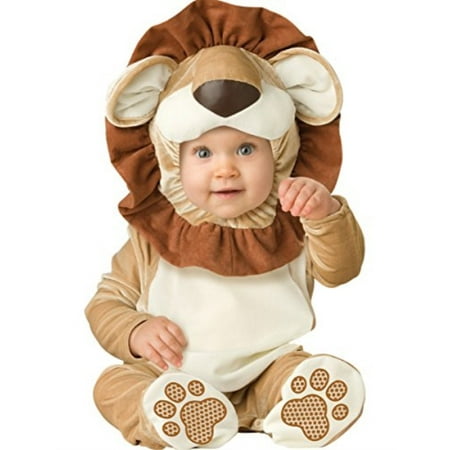 lovable lion infant costume brown