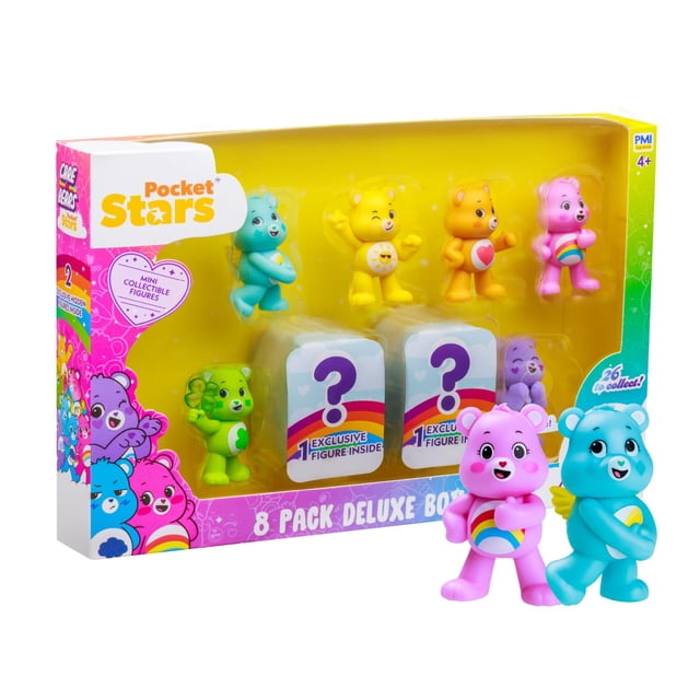 Figuras coleccionables P.M.I. Care Bears caja deluxe de 8 piezas