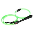 thumbnail image 3 of Collar LED para perros de exterior con correa, recargable por USB, correa para pasear, verde, talla M, 3 of 14
