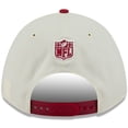 thumbnail image 4 of Men's New Era Cream/Cardinal Arizona Cardinals 2025 NFL Draft 9FORTY A-Frame M-Crown Adjustable Hat, 4 of 5