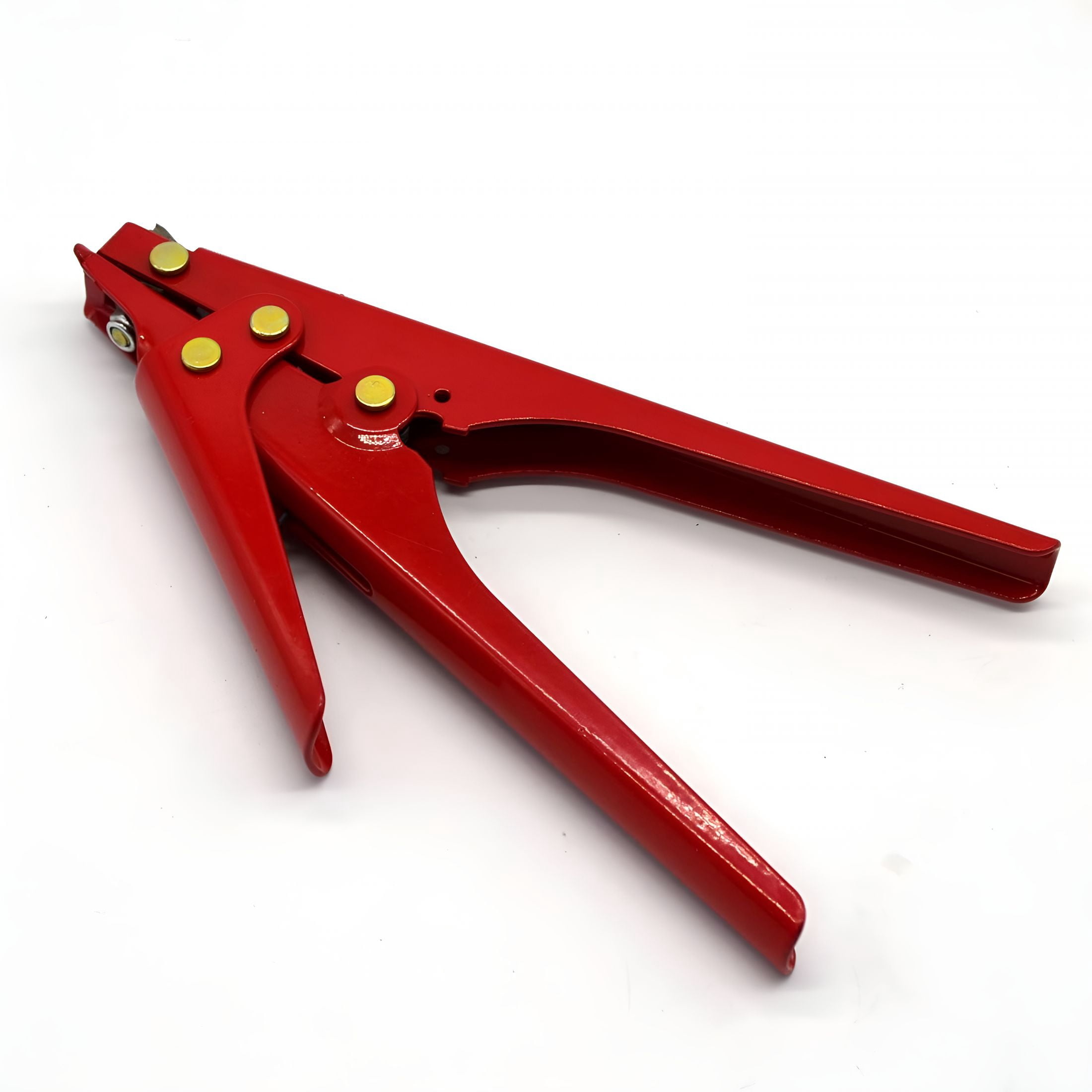 EXLEAF HS-519 Zip Tie Gun Tensioning and Cutting Tool for Plastic Nylon Cable Tie or Fasteners, All Metal Casing, 0.37 Inches Max Tie Width