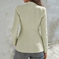 thumbnail image 7 of Maqroz Napoleon Jacket for Womens Stand Collar Long Sleeve Double Breasted Outerwear Gold Decor Buttons Tailored Structured Dressy Jacket for Evening Occasions, 7 of 7
