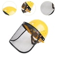 thumbnail image 6 of Colaxi Chain Saw Helmet Practical with Face for Grass Cutting Garden Arborist Yellow Hat, 6 of 9