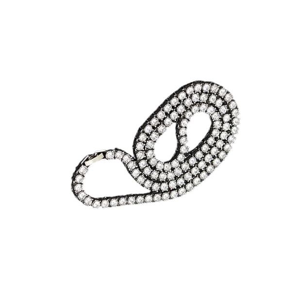Collar de 5 mm Collares de moda casuales que combinan con todo Bling Clásico Delicados pedantes Amuleto Aleación Robusto a prueba de herrumbre Ropa, zapatos y accesorios Miscelánea Plata 20 pulgadas Sonducket AP015145-04