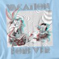 thumbnail image 2 of Looney Tunes Vacation Forever Women's T Shirt, Light Blue, 2X-Large, 2 of 6