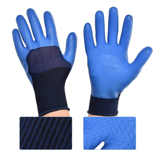 Guantes de trabajo antideslizantes Ropa de trabajo de protección laboral de látex