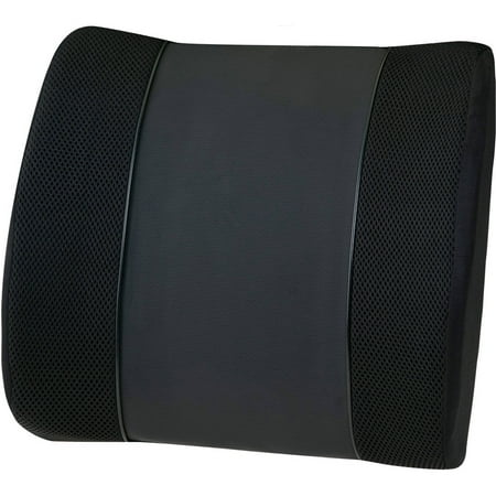 Relaxzen 60-2901 Lumbar Massage Cushion, Black