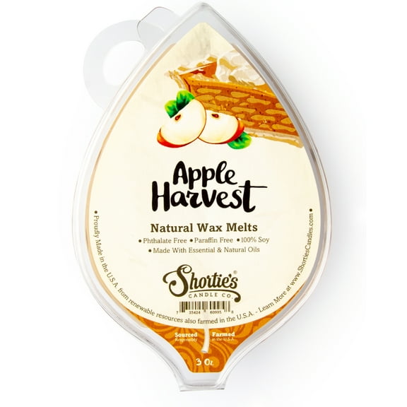 Apple Harvest Soy Wax Melts - All Natural   Essential Oils   Phthalate Free - Shortie's Candle Company