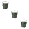 thumbnail image 2 of Yuarrent 3Pcs/Set Aluminum Pot and Pan Mess Kit for Camping Picnic Cooking Type1 NO1, 2 of 6