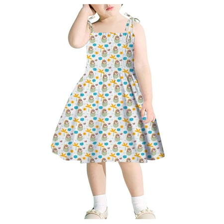 

JDEFEG Toddler Wedding Dresses for Girls Clothes Floral Baby Slip Kids Girls Dress Toddler Animal Dress Beach Dinosaur Girls Dress&Skirt Dress for Baby Girl Elegant Cotton Blend Green 130