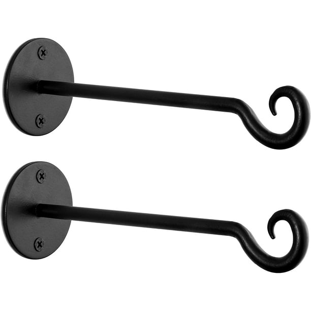 Monarch Abode Premium Steel Plant Hanger Wall Hook Indoor Outdoor Rust
