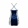 thumbnail image 6 of Women Nightgown Sleepwear Lace Chemise V-neck Lounge Dress Navy M, 6 of 6