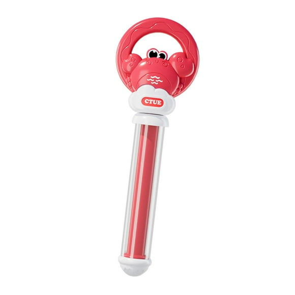 Juguete rociador de agua, juguete de chorro, fácil de llenar, juego de lucha con agua, actividad de verano para césped, playa, patio trasero, edades rojo