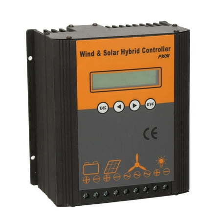 

48V Wind Solar Charge Controller PWM Charging Controller(500W Wind + 300W Solar) Reiche